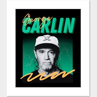 George carlin***original retro Posters and Art